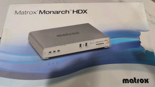 Matrox monarch hdx - matrox,