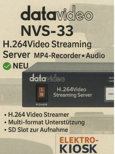 Datavideo nvs 264 video - nvs-33,