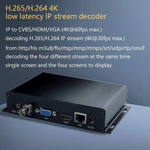 265 264 http hls rtsp - 4k,