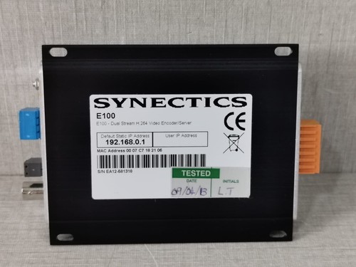 Encoder server video synectics - encoder/server,